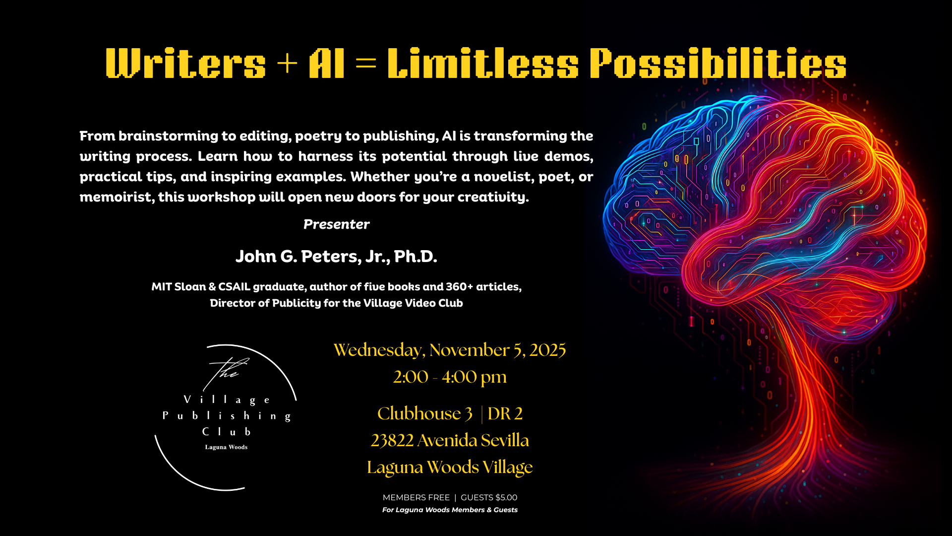 11-5-2025 Writers + AI - landscape color